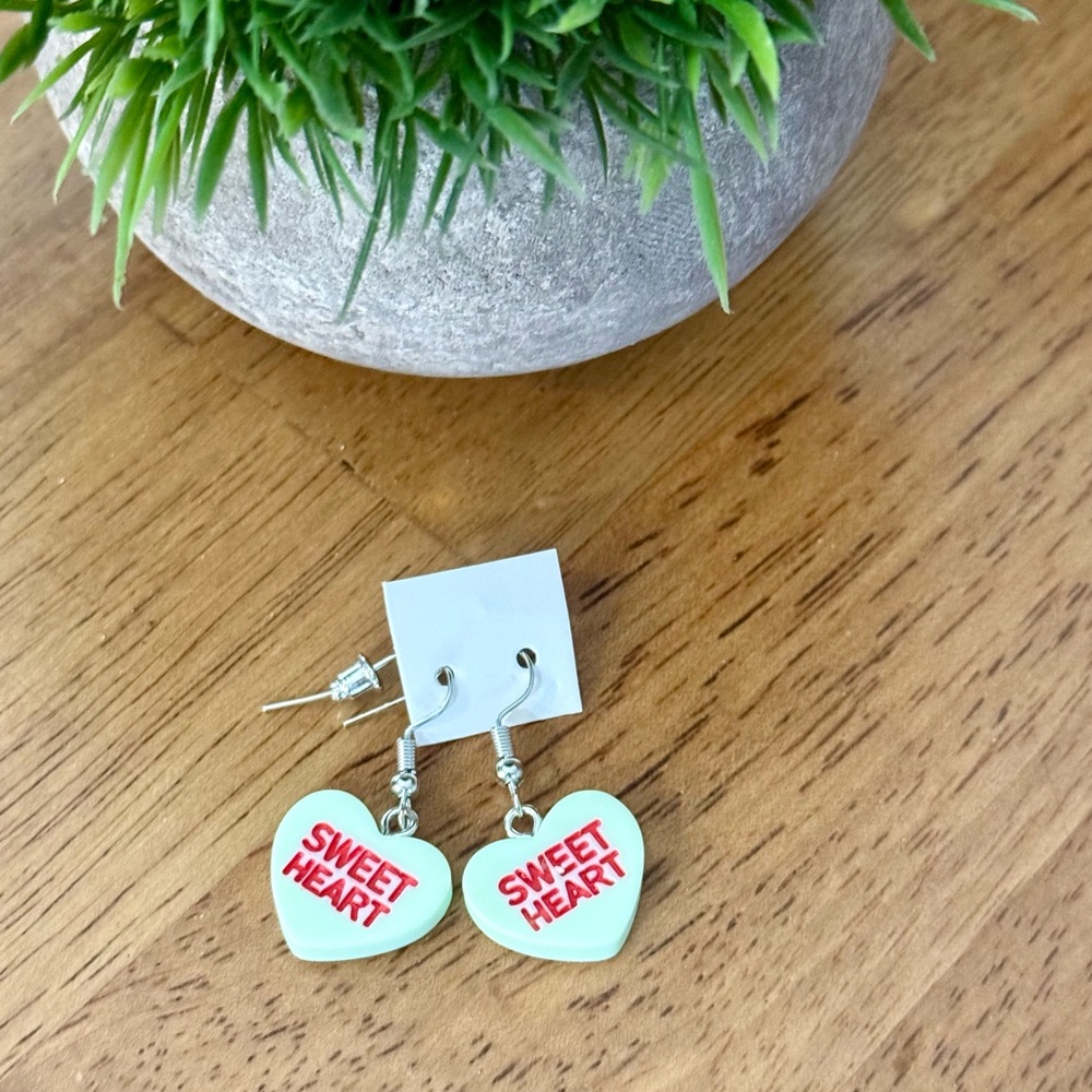 Sweetheart Heart Earrings